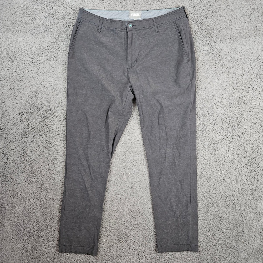 Linksoul Mens Boardwalker Golf Pants‎ Charcoal Gray LS6163-S Size 34S Stretch
